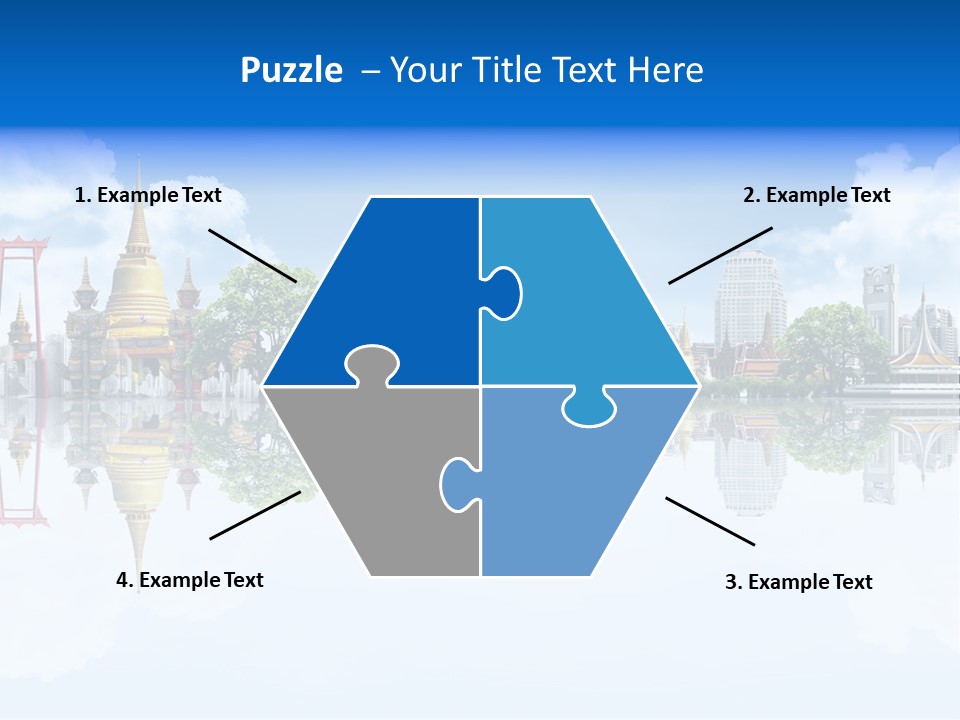 Hair Young Summer PowerPoint Template