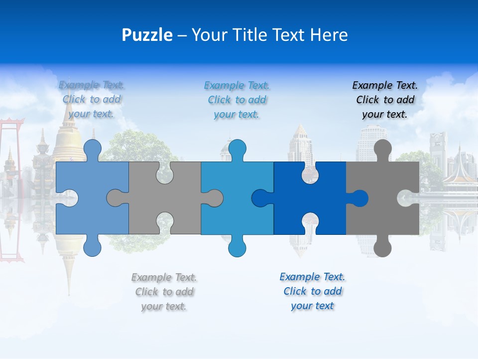 Hair Young Summer PowerPoint Template