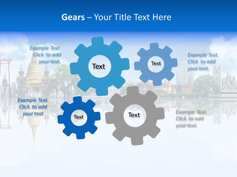 Hair Young Summer PowerPoint Template