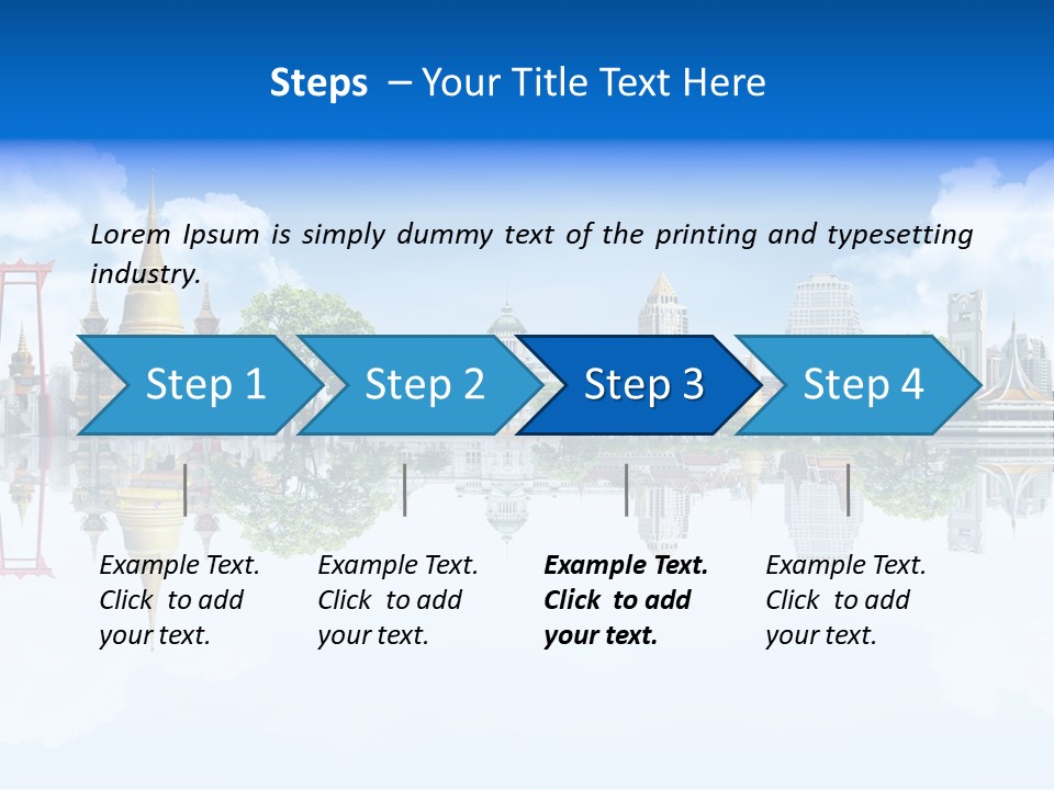 Hair Young Summer PowerPoint Template