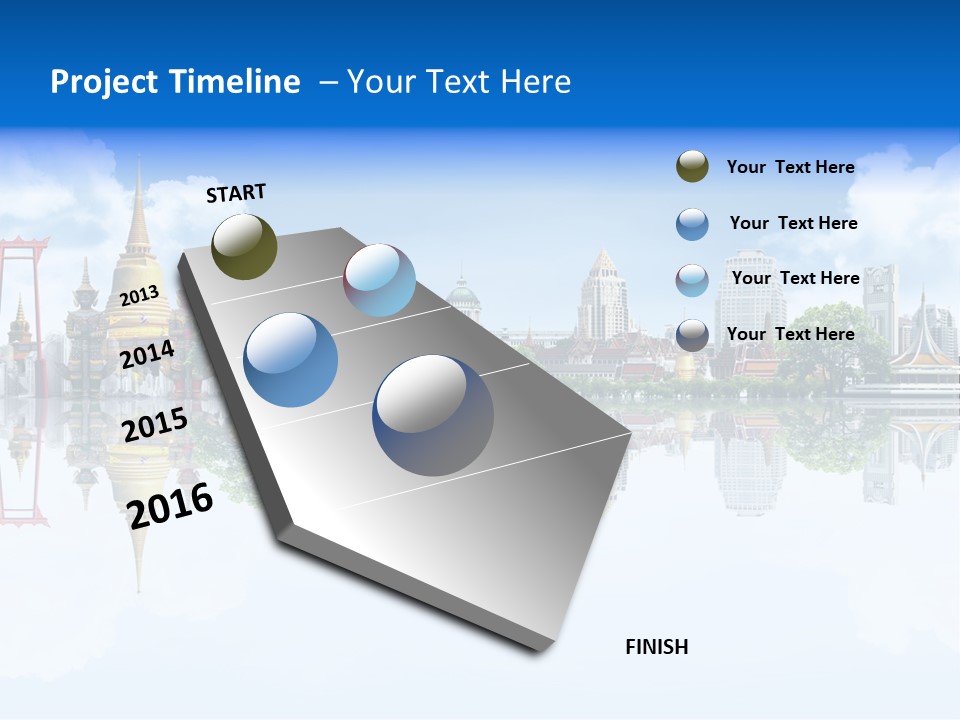 Hair Young Summer PowerPoint Template