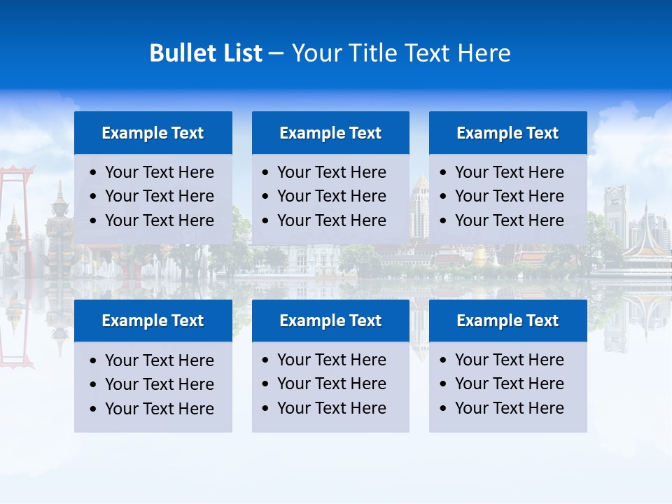 Hair Young Summer PowerPoint Template