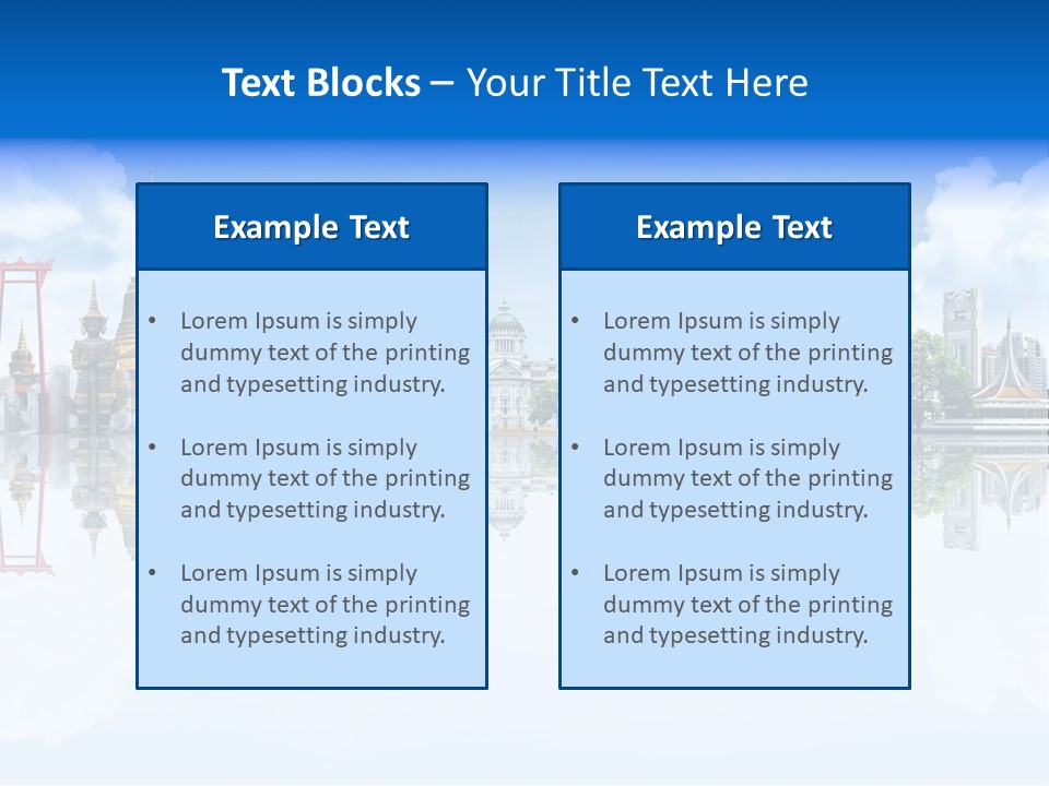 Hair Young Summer PowerPoint Template