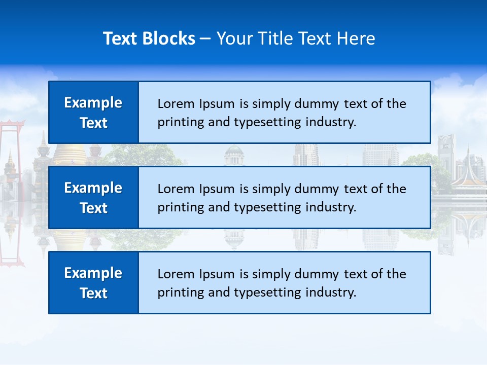 Hair Young Summer PowerPoint Template