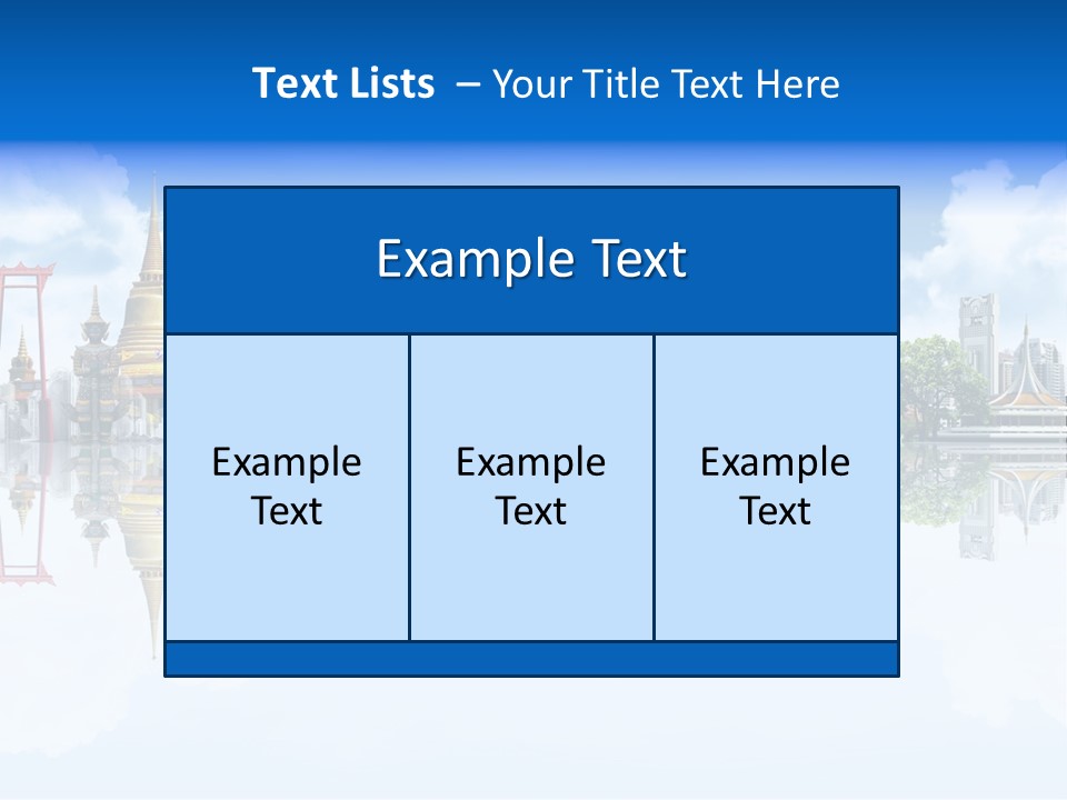 Hair Young Summer PowerPoint Template