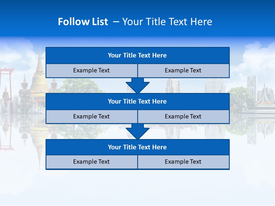 Hair Young Summer PowerPoint Template