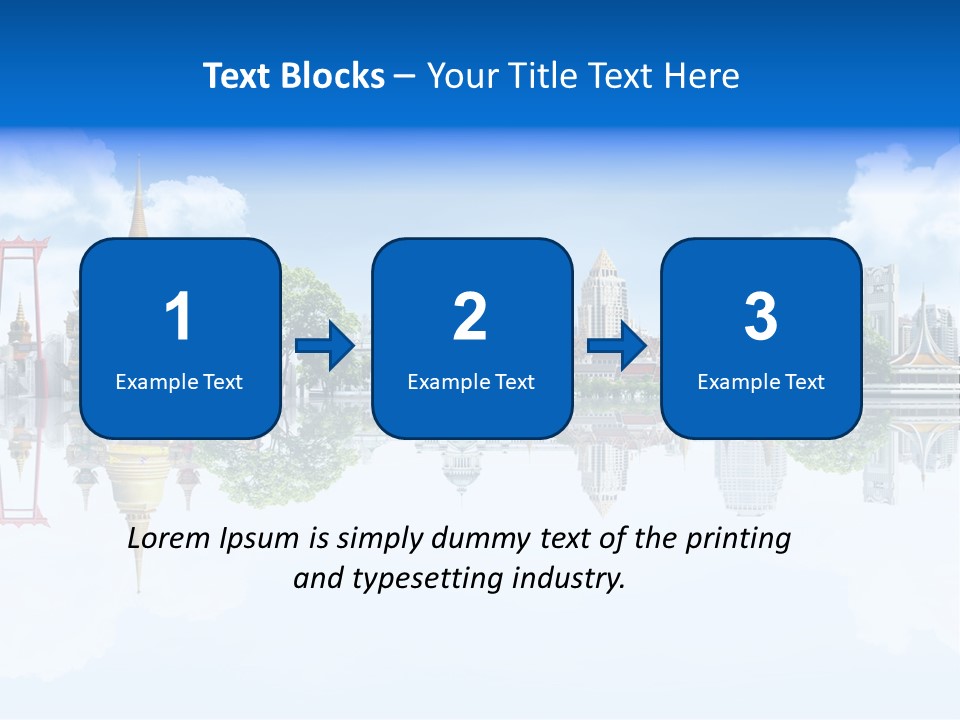 Hair Young Summer PowerPoint Template