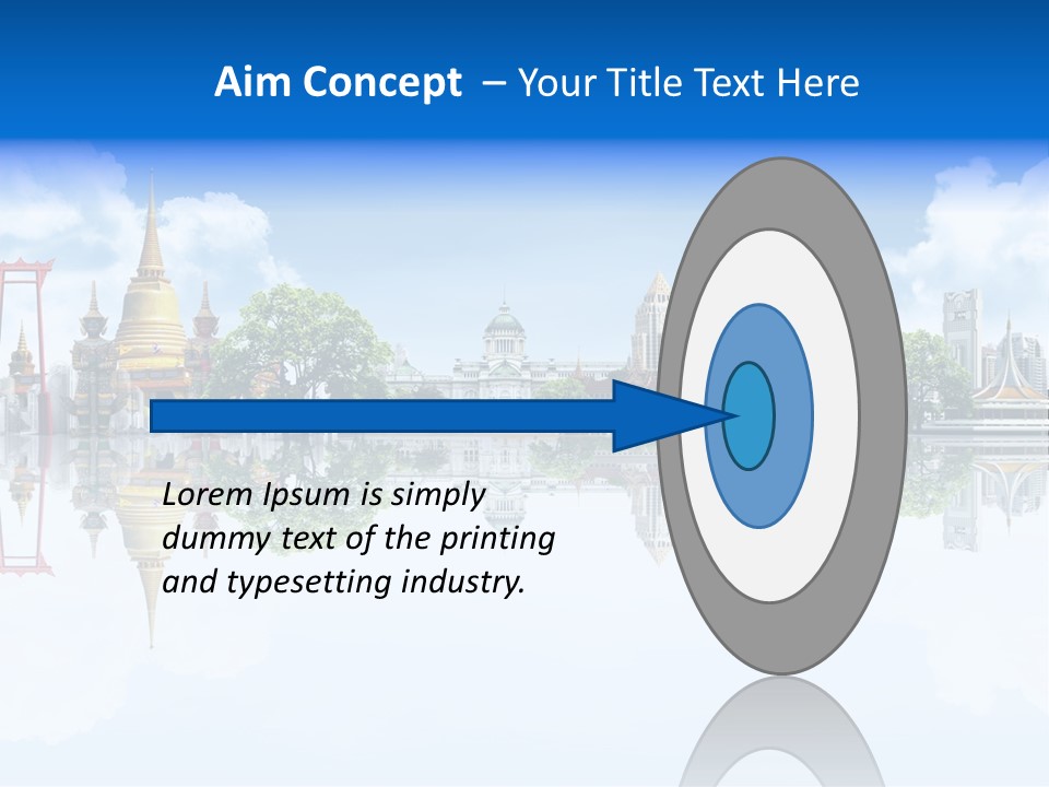 Hair Young Summer PowerPoint Template