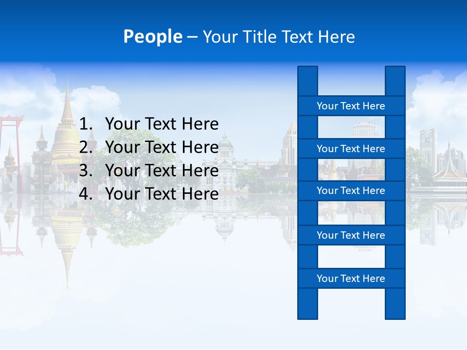 Hair Young Summer PowerPoint Template