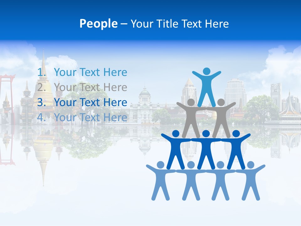 Hair Young Summer PowerPoint Template