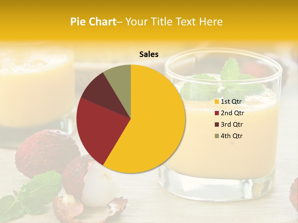 Fruit Juice Mineral PowerPoint Template