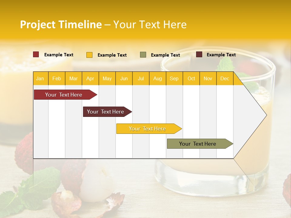 Fruit Juice Mineral PowerPoint Template