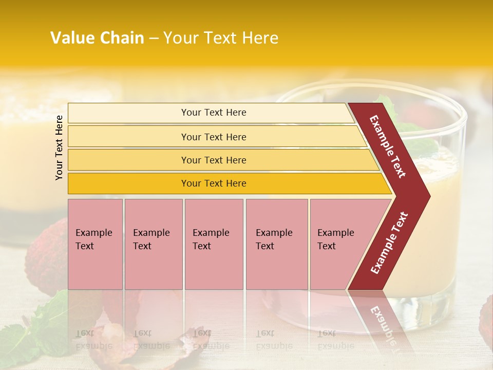 Fruit Juice Mineral PowerPoint Template