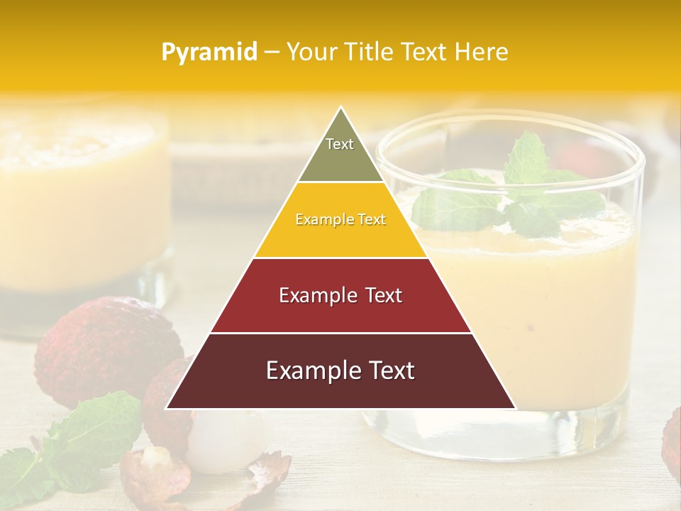 Fruit Juice Mineral PowerPoint Template