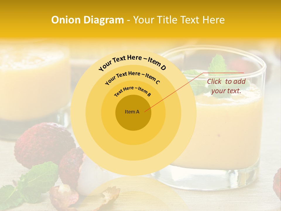 Fruit Juice Mineral PowerPoint Template