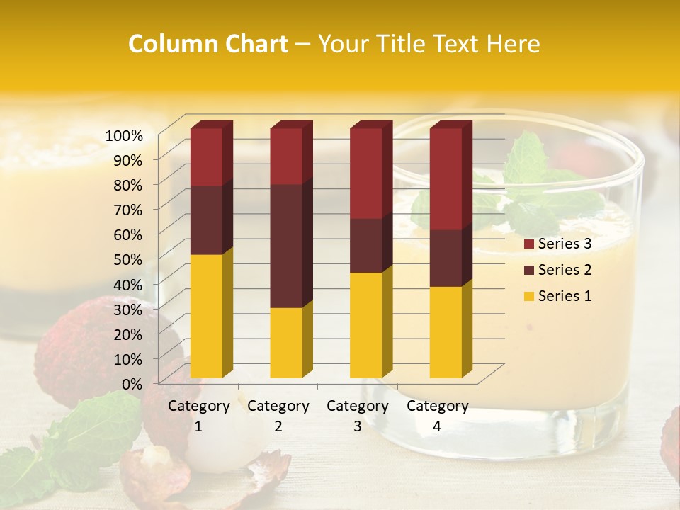 Fruit Juice Mineral PowerPoint Template