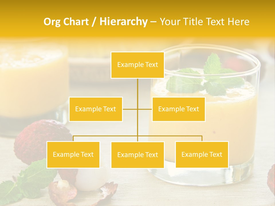 Fruit Juice Mineral PowerPoint Template