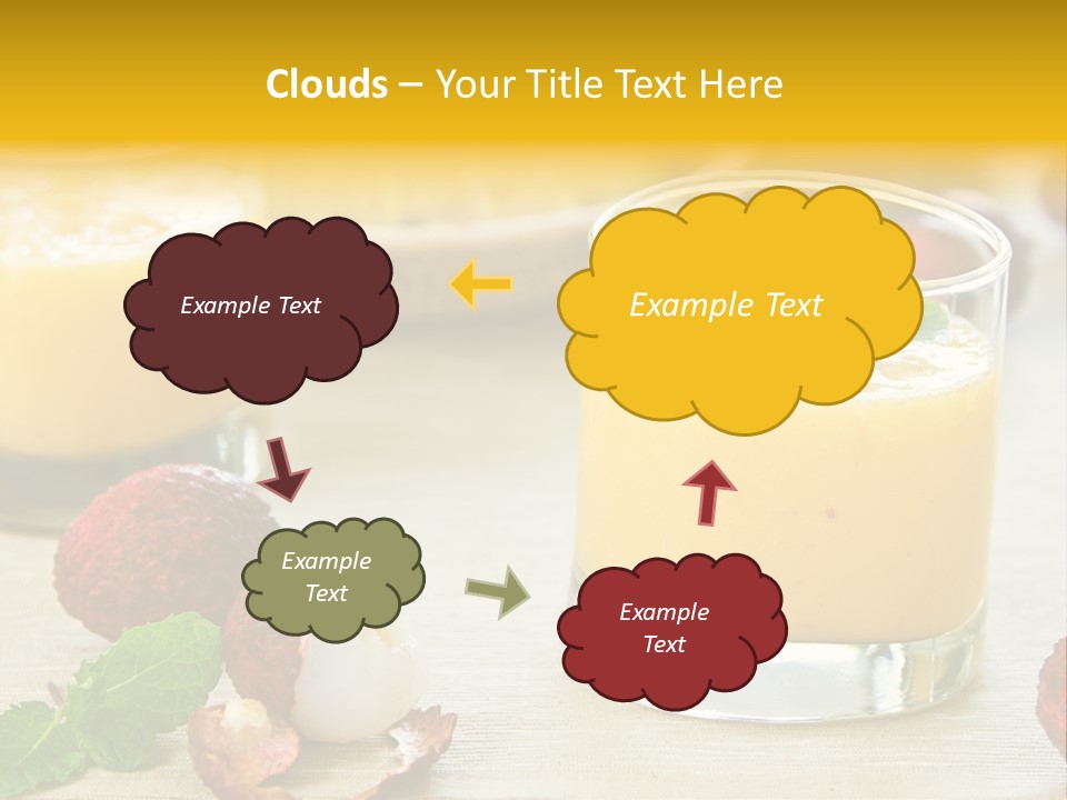 Fruit Juice Mineral PowerPoint Template