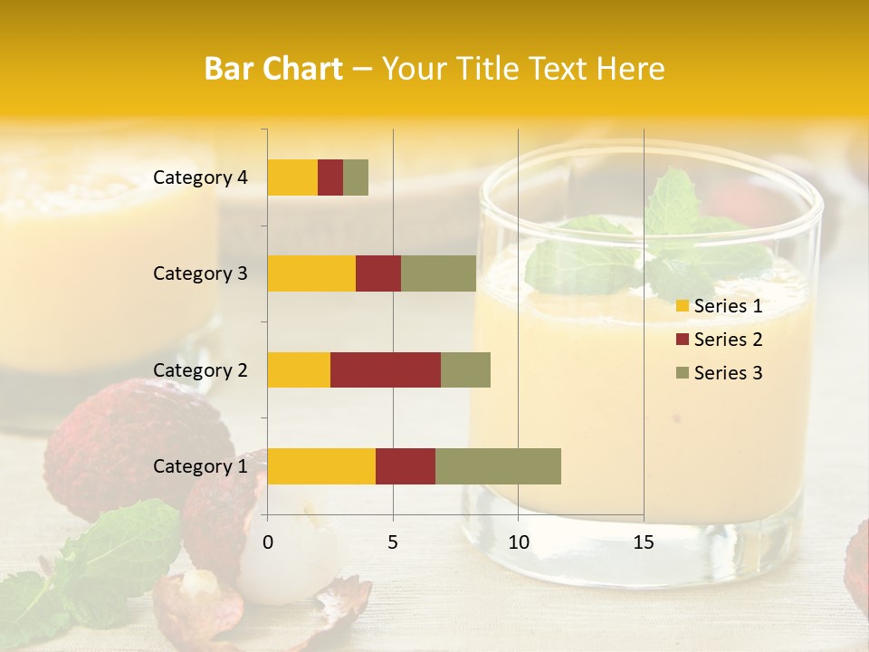 Fruit Juice Mineral PowerPoint Template
