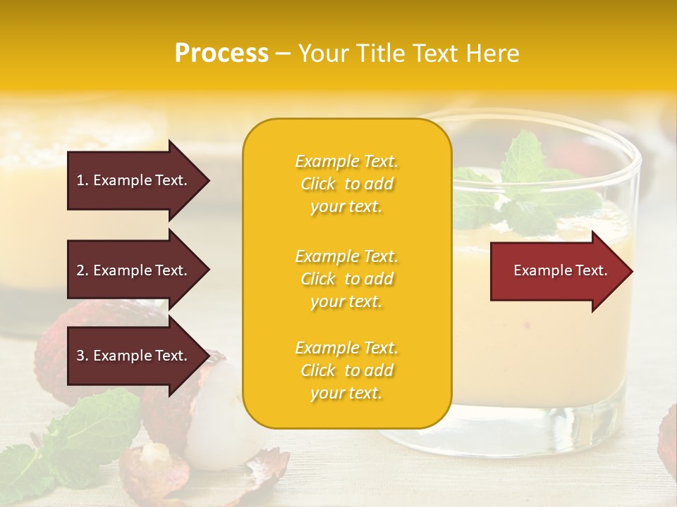 Fruit Juice Mineral PowerPoint Template