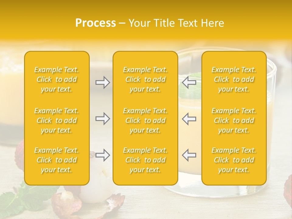 Fruit Juice Mineral PowerPoint Template