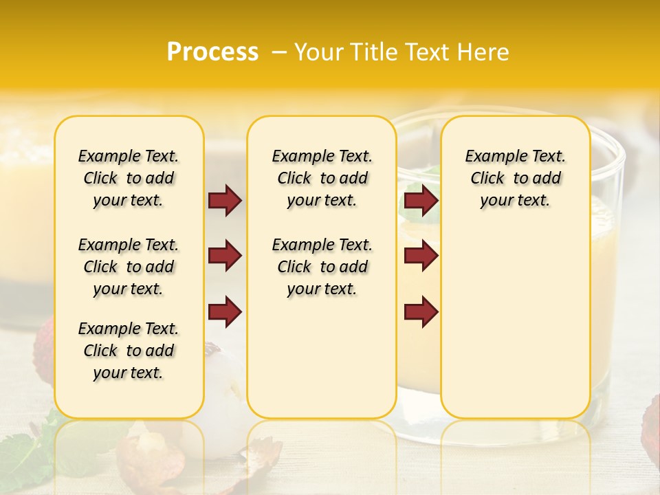 Fruit Juice Mineral PowerPoint Template