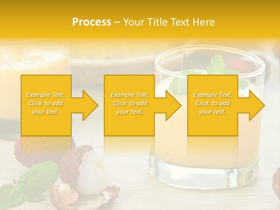 Fruit Juice Mineral PowerPoint Template