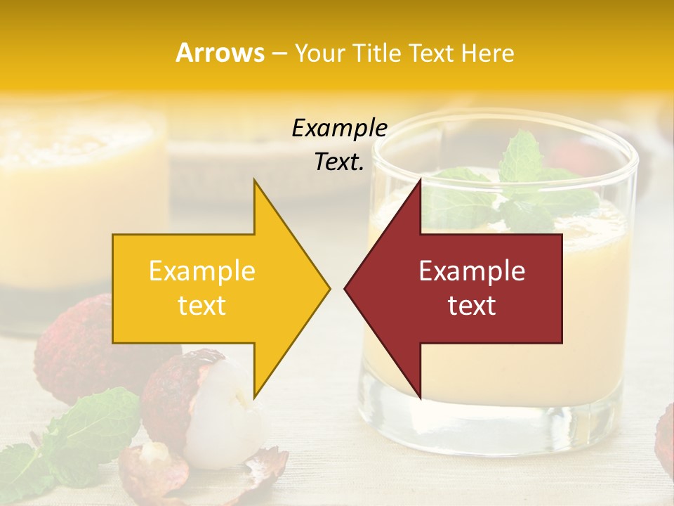 Fruit Juice Mineral PowerPoint Template