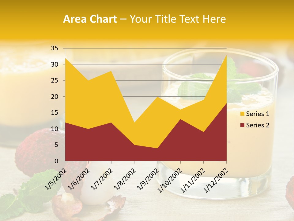 Fruit Juice Mineral PowerPoint Template