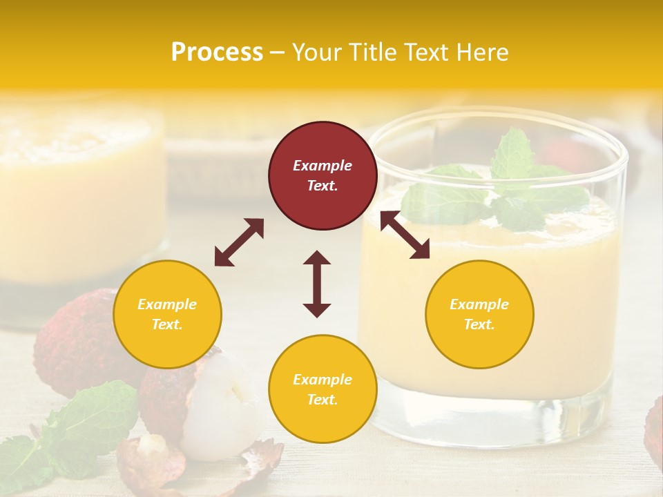 Fruit Juice Mineral PowerPoint Template