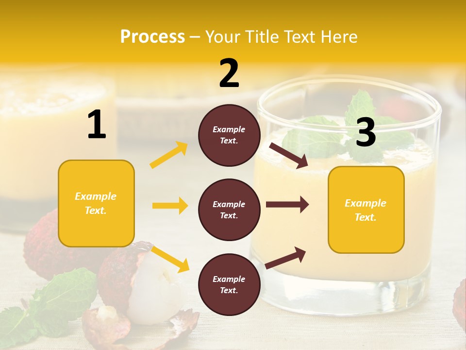Fruit Juice Mineral PowerPoint Template