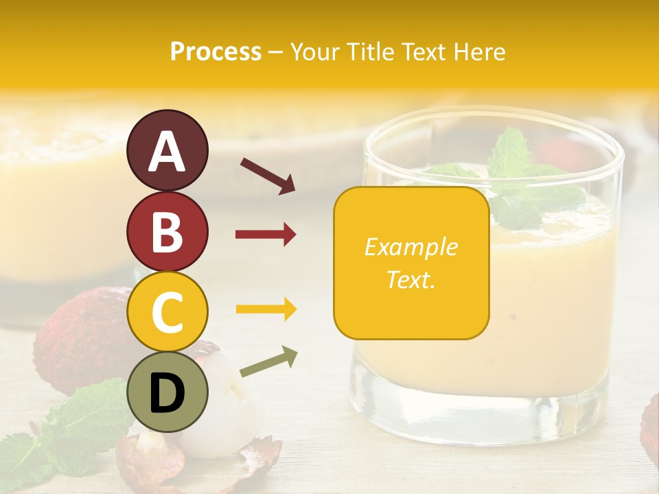 Fruit Juice Mineral PowerPoint Template