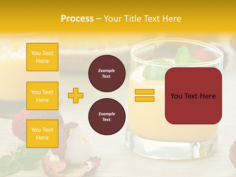 Fruit Juice Mineral PowerPoint Template