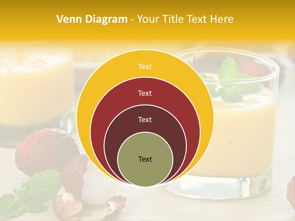 Fruit Juice Mineral PowerPoint Template