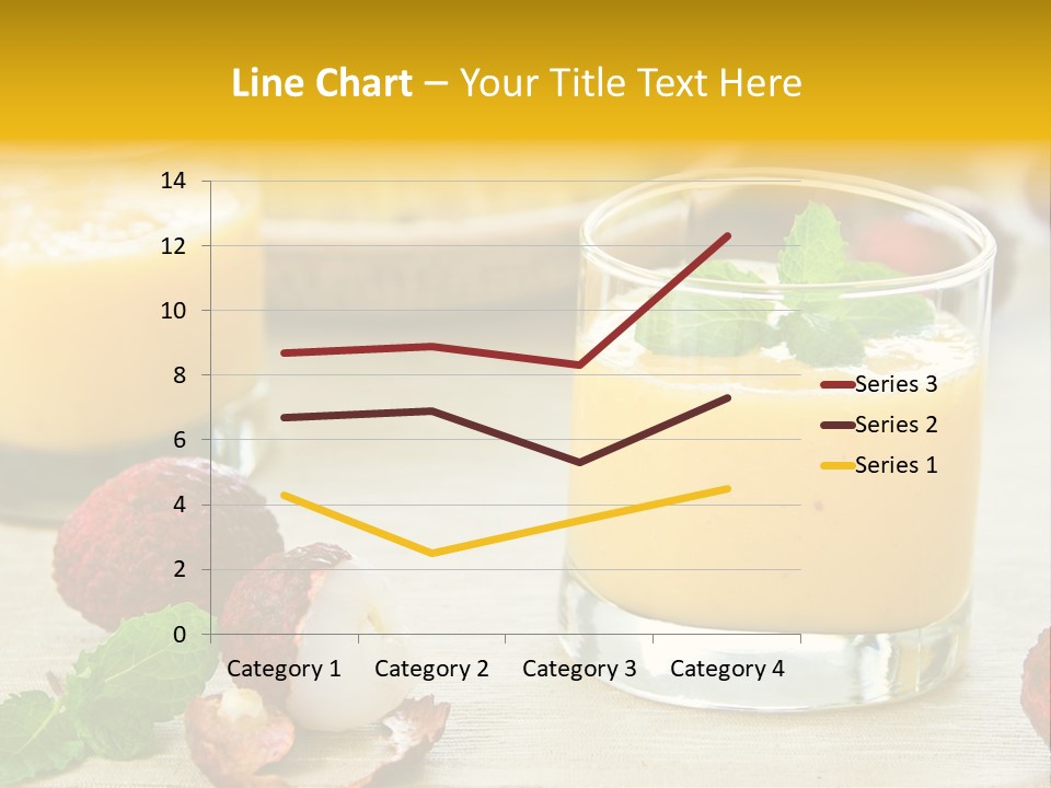 Fruit Juice Mineral PowerPoint Template