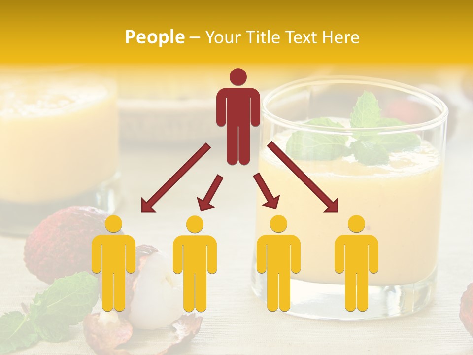 Fruit Juice Mineral PowerPoint Template