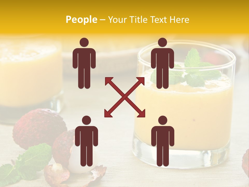 Fruit Juice Mineral PowerPoint Template