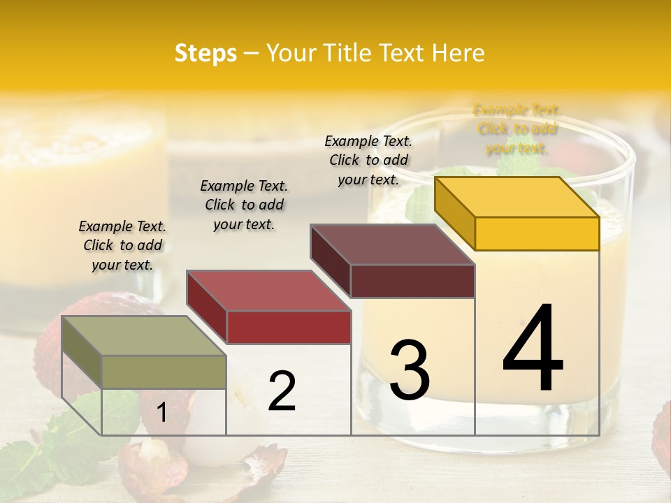 Fruit Juice Mineral PowerPoint Template