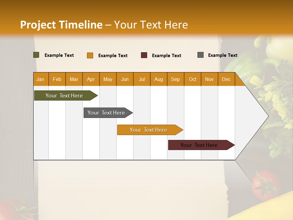 Market White Onion PowerPoint Template