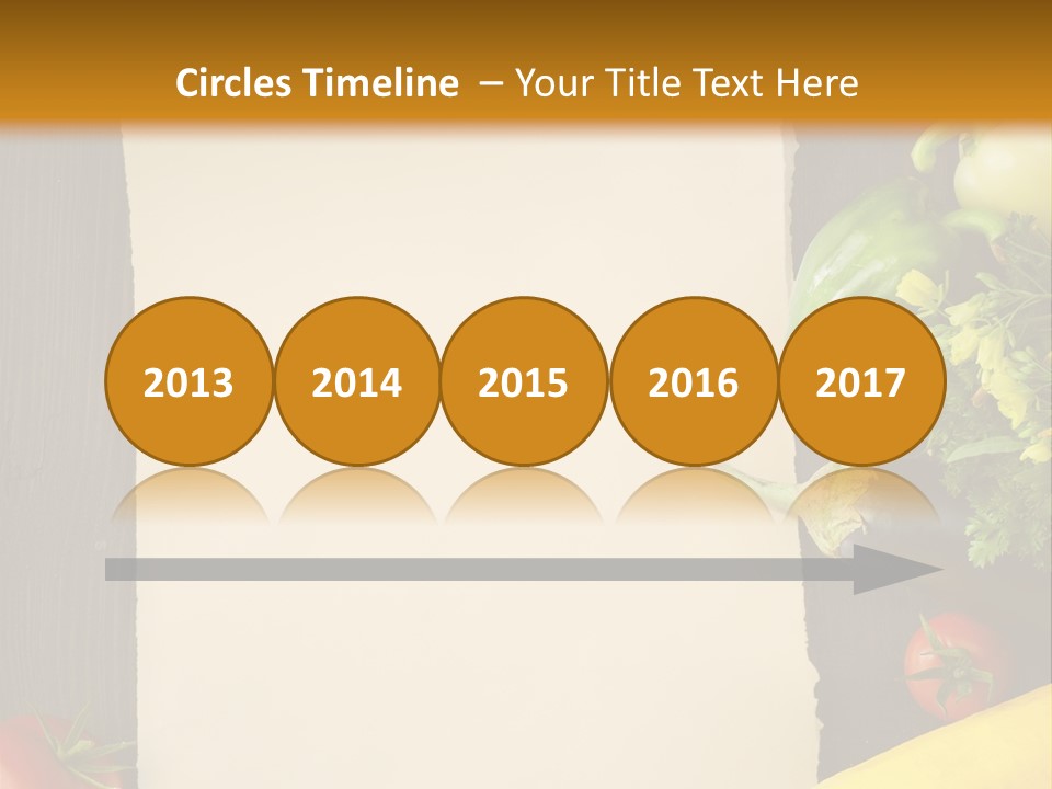 Market White Onion PowerPoint Template