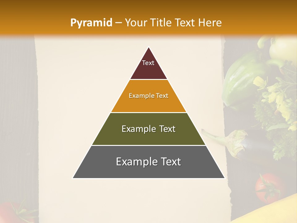 Market White Onion PowerPoint Template