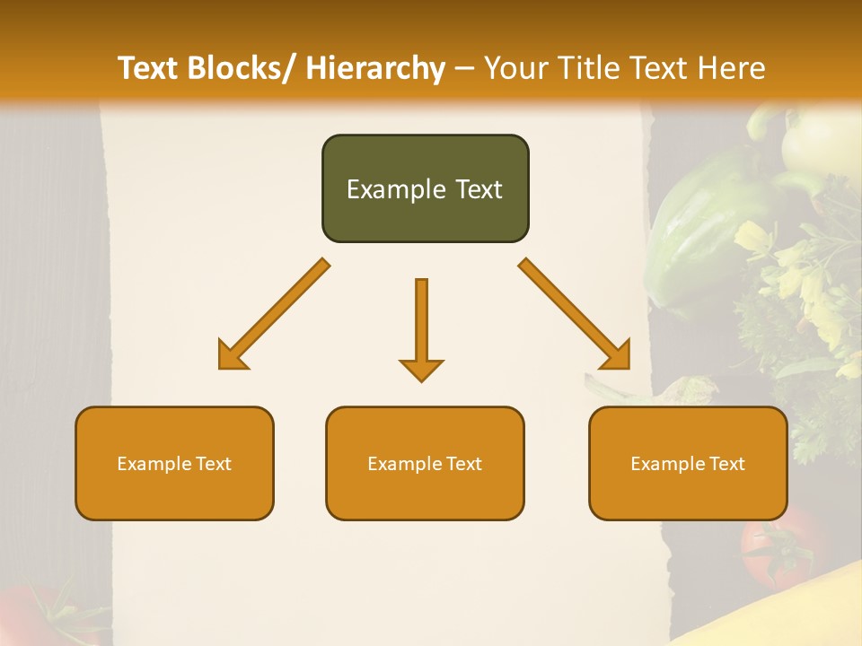 Market White Onion PowerPoint Template