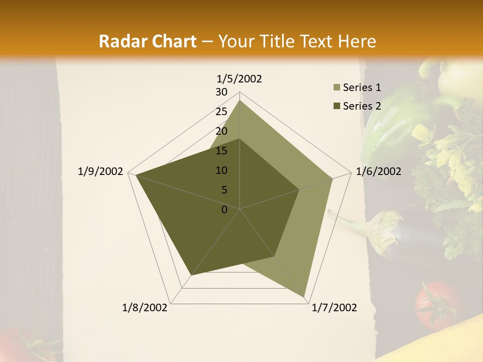 Market White Onion PowerPoint Template