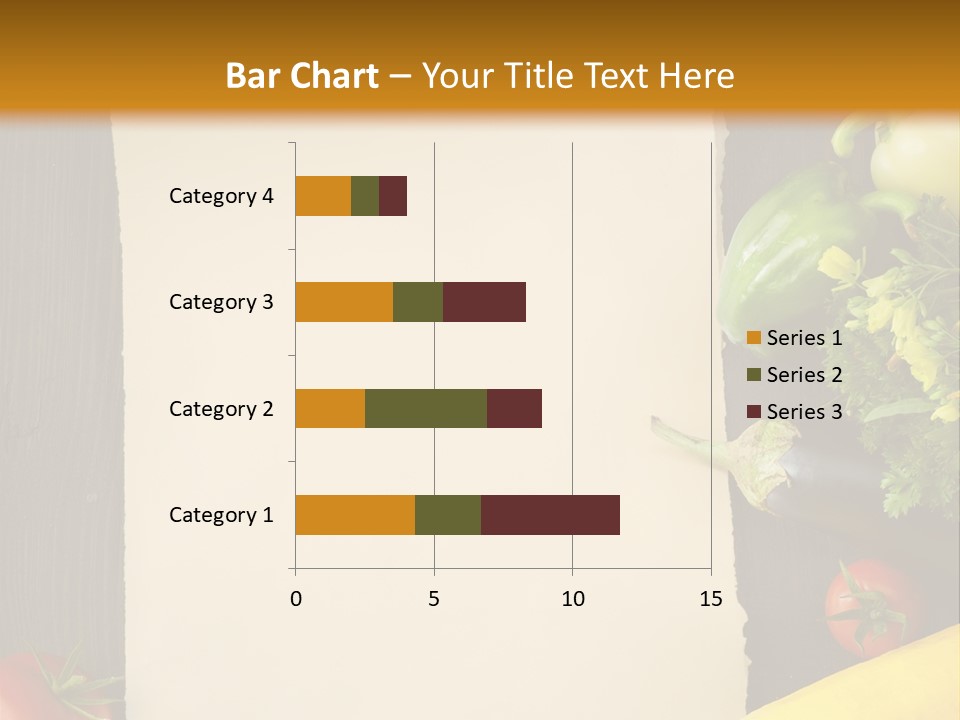 Market White Onion PowerPoint Template