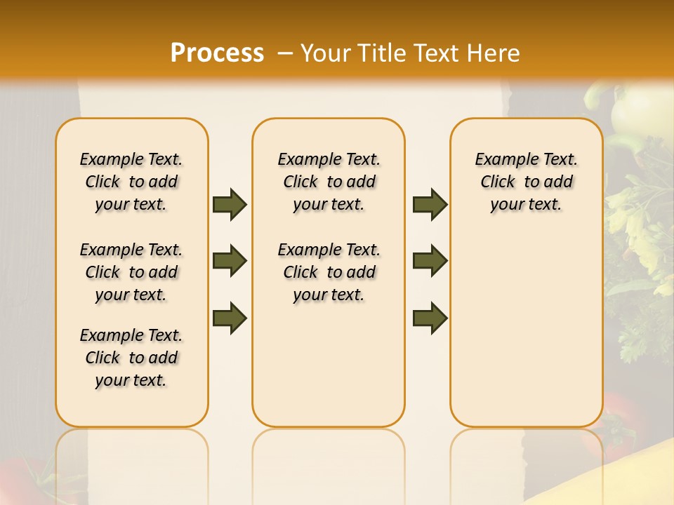 Market White Onion PowerPoint Template