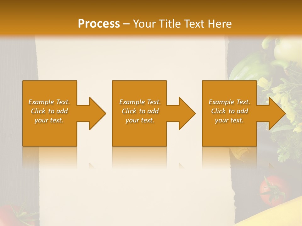 Market White Onion PowerPoint Template