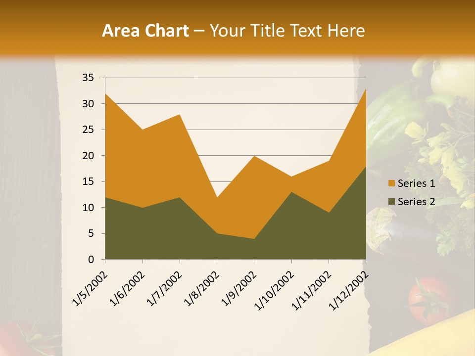 Market White Onion PowerPoint Template