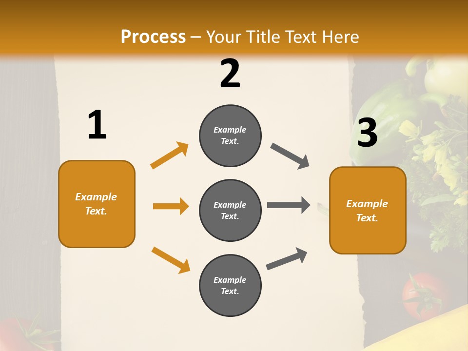 Market White Onion PowerPoint Template