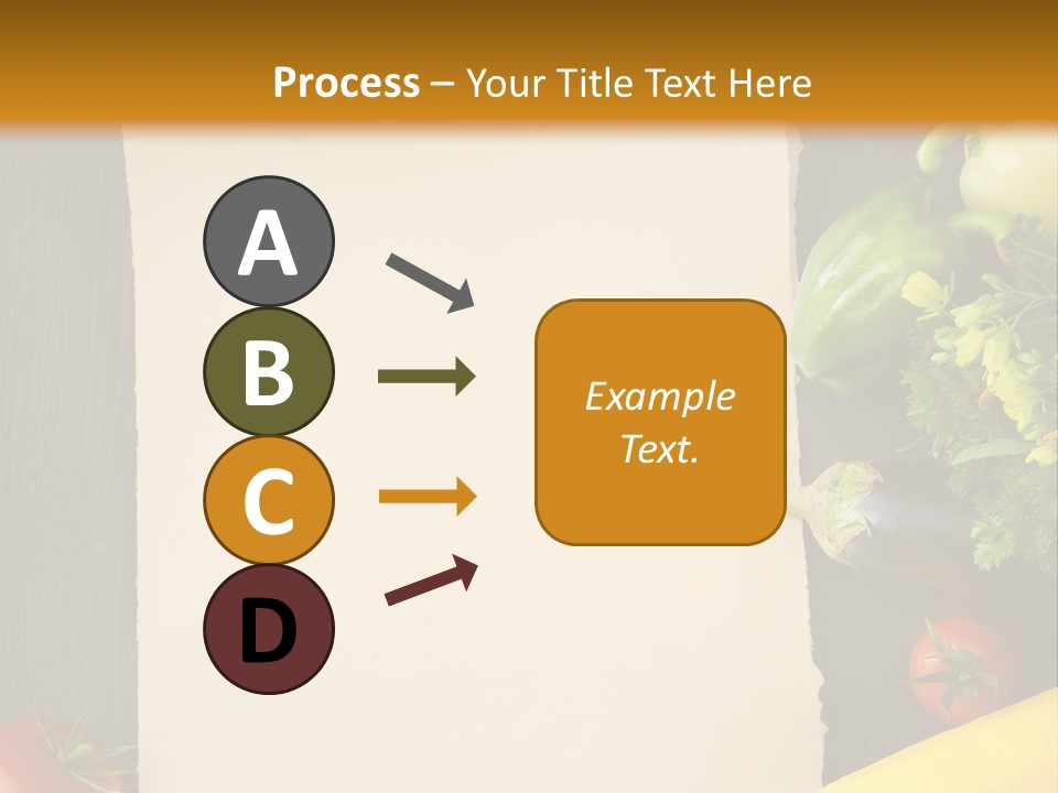 Market White Onion PowerPoint Template