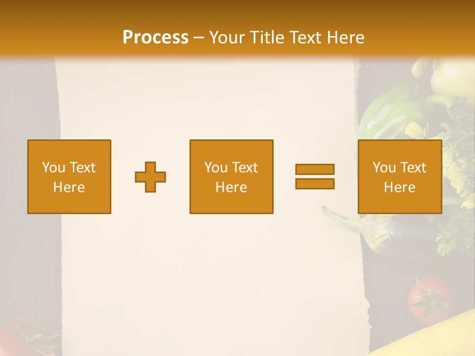 Market White Onion PowerPoint Template